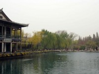 В парке Цзинаня